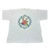 Vintage T-Shirt Mens Womens Tees Top Graphic Print Retro Short Sleeve White Mens