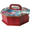 DIY Diamond Art Handmade Wood Container Special Shaped Rhinestones Decorative Holder Box Snack Tray Storage Organizer for Adults