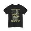 Operation Absolute Resolve American Bravery American Flag Unisex 100% Cotton T-shirt Mens Tees Top
