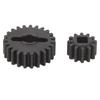 RC Portal Gears 0.8M Portal Gears 12T 23T Steel Gears Compatible for Axial Capra for SCX10 III 1/10 RC Cars