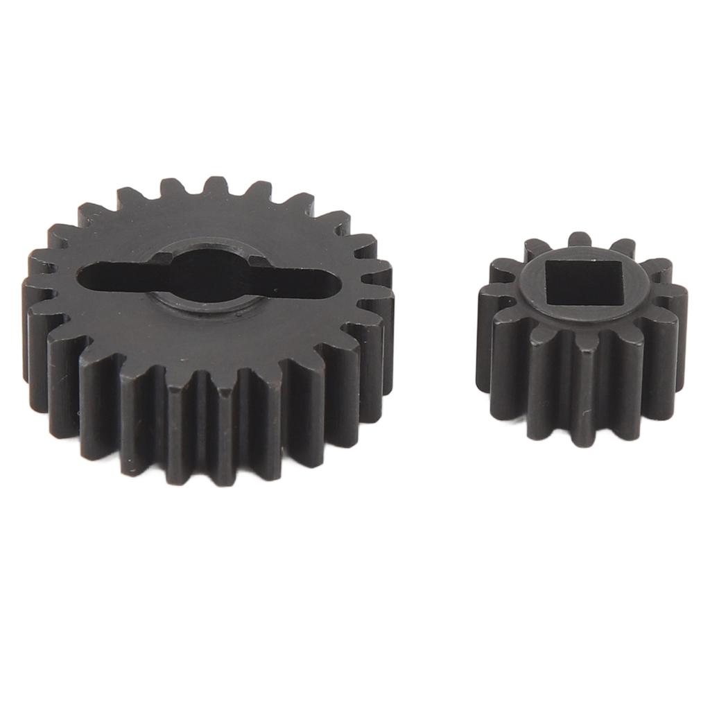 RC Portal Gears 0.8M Portal Gears 12T 23T Steel Gears Compatible for Axial Capra for SCX10 III 1/10 RC Cars