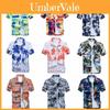 Camicia da Uomo Floreale a Maniche Corte di Qualità Premium con Design Hawaiano Senza Tempo