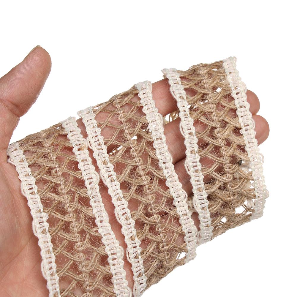 Quality Party Supplies Wedding Decoration Hemp Rope String Natural Burlap Gift Packing Hessian Jute