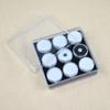 9 Slot Crystals Display Box with Sturdy Acrylic and Soft Interior Accessory for Jewelry and Gemstones Presentation