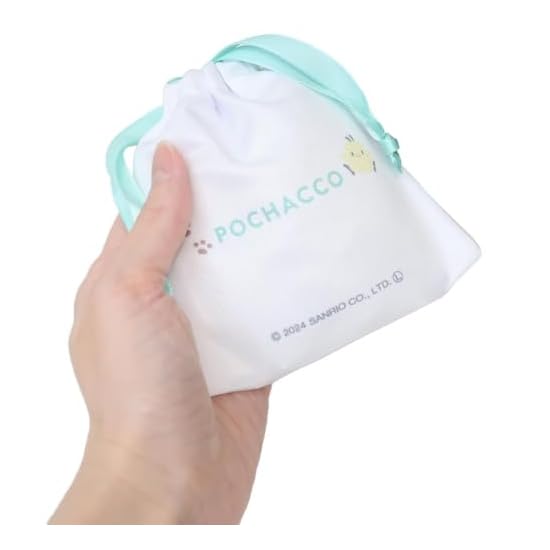 Pochacco [Drawstring Bag] Mini Drawstring Pouch Sanrio Kamio Japan Accessory Pouch Character Goods M