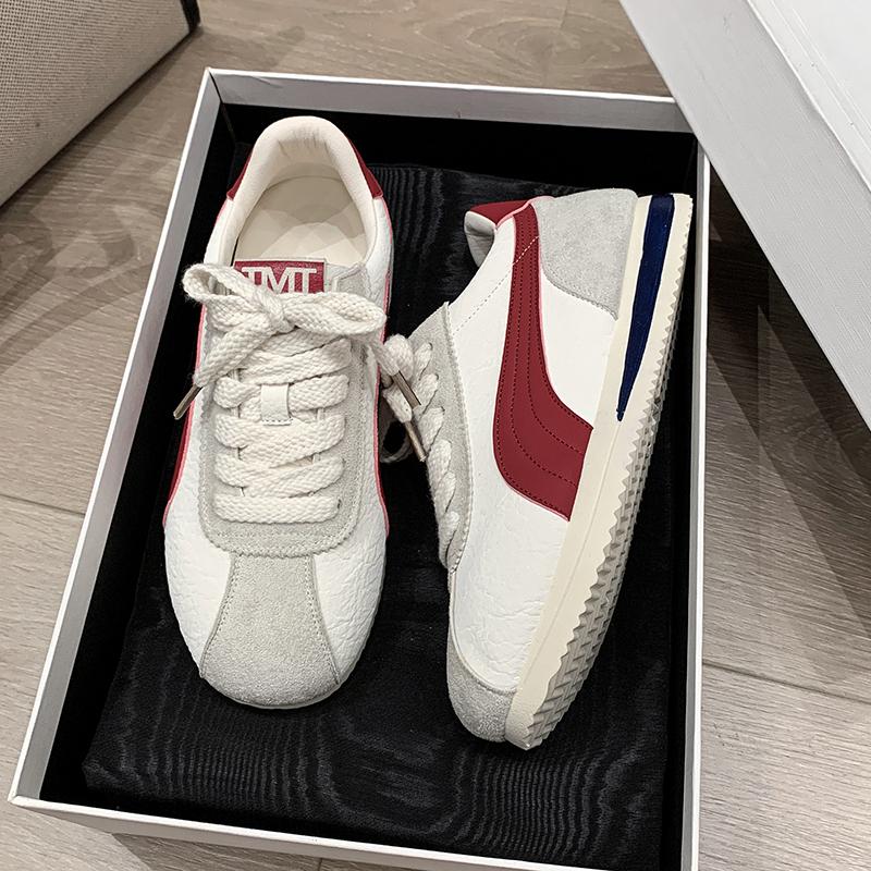 Fashion Inner Height Training Shoes Women's Shoes Joker Not Tired Feet 2025 Early Autumn New Thickness Casual Shoes Sneaker Women