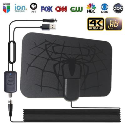 Indoor Digital Hdtv Antenna With Detachable Signal Amplifier Converter Free Full Hd Channels Antenna