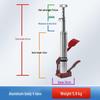 3-Ton Foot-Operated Hydraulic Jack for Small Cars and SUVs, Vertical Type, with Diamond Drill Stand.