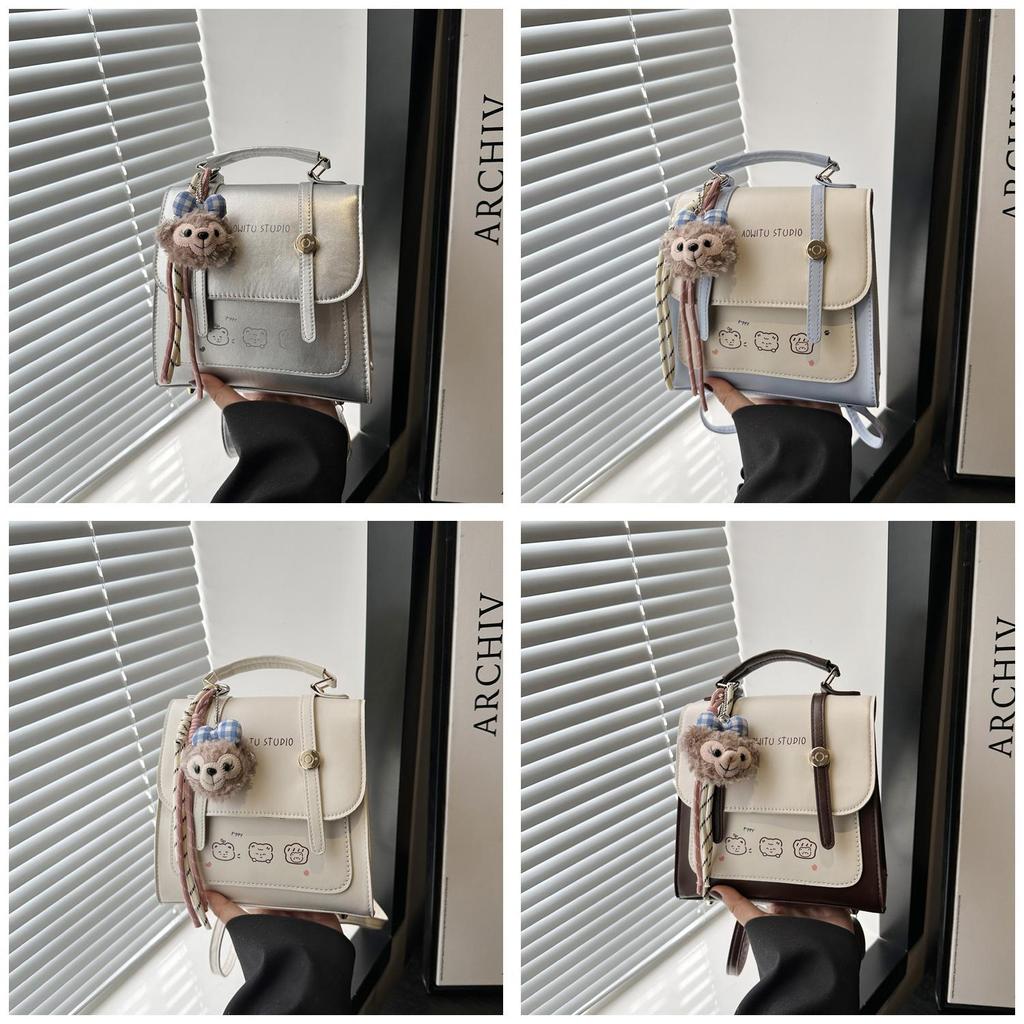 Pu Material School Style Backpack With Durable Stitching For Daily Use