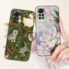 Für Xiaomi Redmi Note 11 11s 4G Handyhülle Redmi Note 11 Pro 4G Global Eleganter Druck Weiches Silikon Linsenschutz Bumper