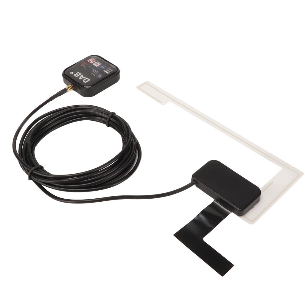 DAB DAB+ Radio Receiver USB Powered Portable Digital Radio Receiver Adapter with Antenna for Android