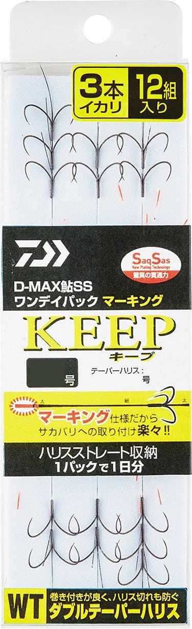 

Daiwa D-MAX Ayu SS One-Day Pack Marking Double Taper Line, 3 Anchors, Multi, Size 7.0