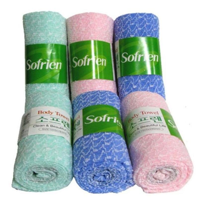 Shower Towel Bubble Shower Bath Towel 100cm 1P [WADE162]