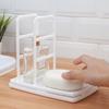 Kitchen Desktop Rag Rack Multi-function Dish Cloth Drain Free Punching Sponge Soap Shelf Storage Holders Racks Dish Drainer