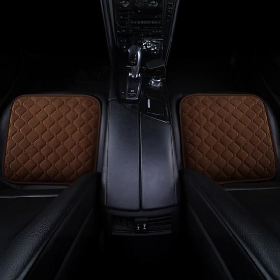 Auto Beheizbares Sitzkissen 5V Elektrische Heizmatte mit Plüschbezug 3 Temperatureinstellungen