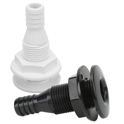 5/8 inch doorvoerfitting recht ABS Slagvastheid Slangkoppeling Accessoire voor Boten Marines Doorvoerkoppeling