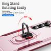 For Samsung Galaxy S24 FE Case Military Grade Ring Kickstand PC + TPU Phone Cover