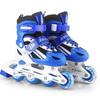 Factory Custom Fast Speed Sports 4 PU Flashing Wheels Roller Skates for Sale