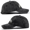 Bavlněná Retro Vintage Baseballová Čepice Pánská Dámská Džínová Vyšívaná Písmena Klobouk Bavlněná Měkká Vrchní Čepice Ležérní Retro Unisex Klobouky