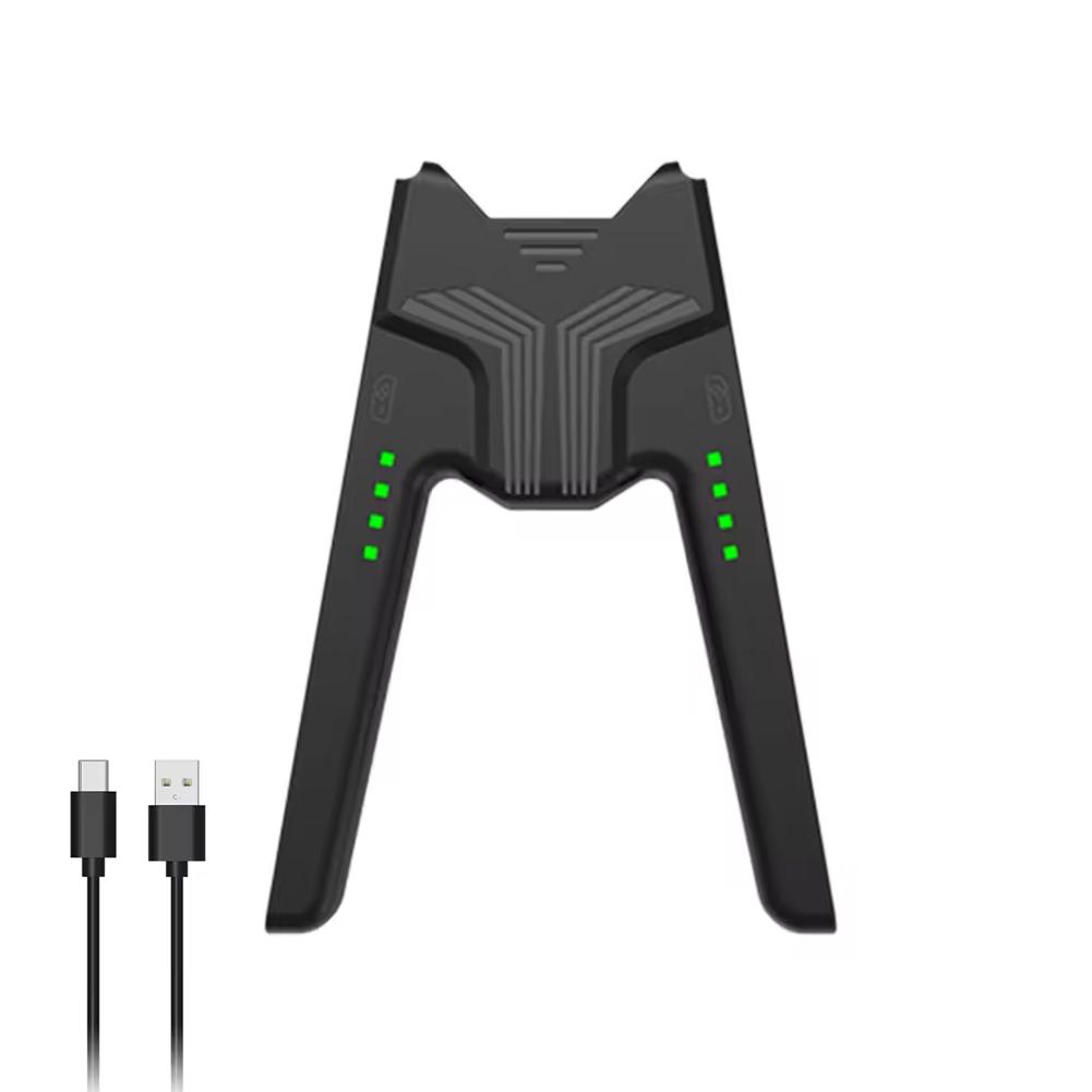 Charger Grip for Nintendo Switch/Oled Joypad Controller Gamepad Type-C Charging Stand with LED Indicator for Switch Accessories