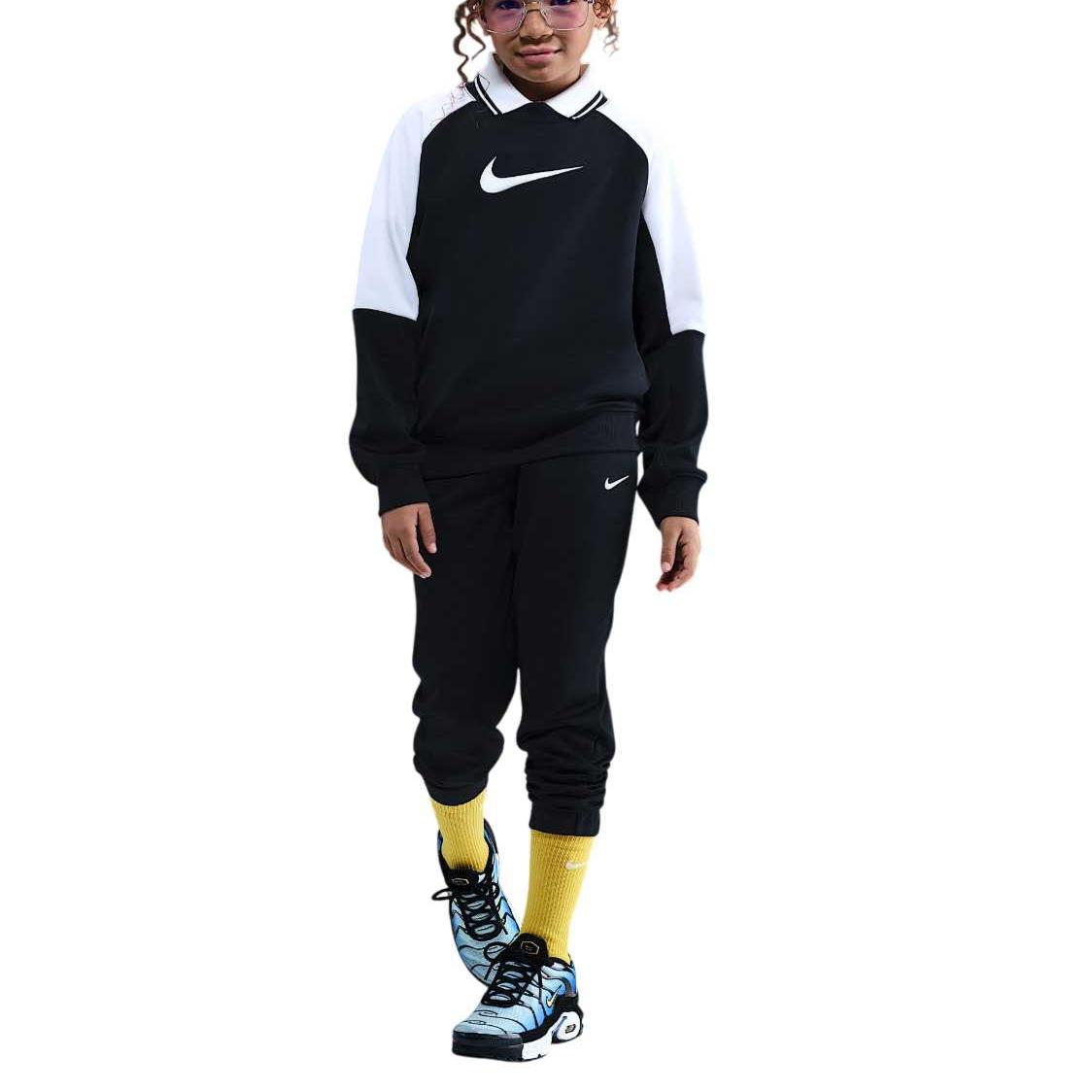 

Nike Dri-Fit Casual Sports Suit Fashion Trend Comfortable Soft 2-Piece Set Kids suits HQ9317-010 S