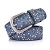 2021 Women's European Style Rivet Leather Waistband Jeans Belt