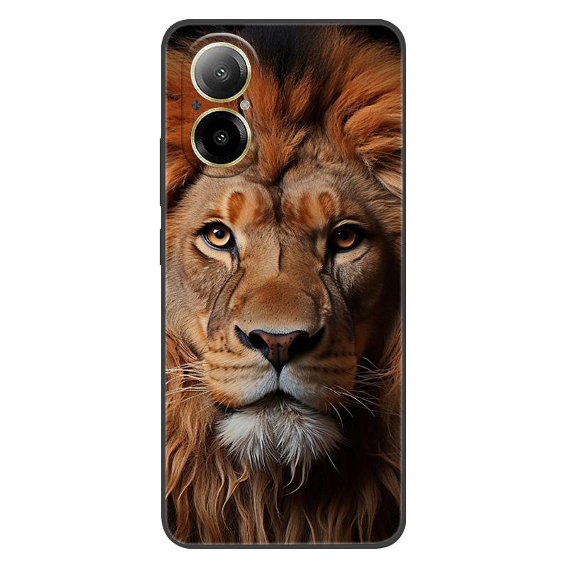 Pro Realme C67 4G C65 Pouzdro Mramorové Měkký Matný Silikonový Zadní Kryt Pro Realme C53 C55 Celé Tělo Telefonu RealmeC67 Coque Fundas