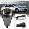 Gear Stick Shift Knob, Shifter Head Cover Replacement for Honda Accord Coupe 2008 2009 2010 2011 2012 2013 US Version (5 Speed)