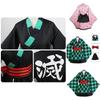 Demon Slayer Kamado Tanjirou Agatsuma Zenitsu Cosplay Dienstmädchenkleid – Atmungsaktiv Exquisit