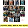 Elefantenhose Shorts Boxen Muay Thai Kickboxen Training 3D Druck Fitnessstudio Sport Workout Fitness Unisex Herren Damen Elastischer Bund 17 Designs