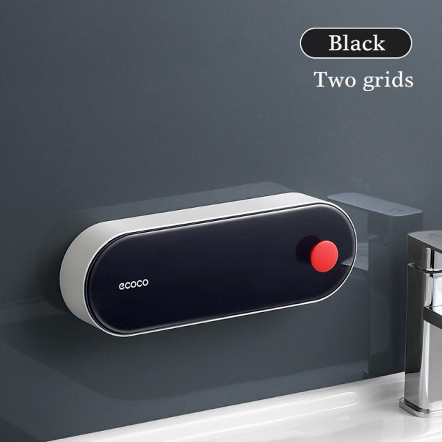 Nástěnný držák na mýdlo Magnetický držák na mýdlo Odkapávač na vodu Toaleta Koupelna Sprcha Nádobka na mýdlo