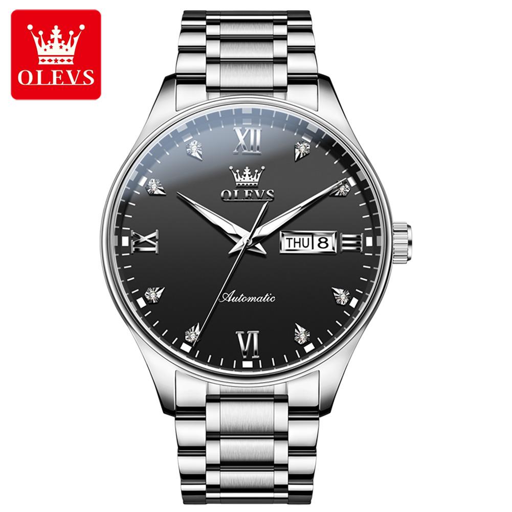 OLEVS 9955 Custom Oem Watch Stainless Steel Luxury Mechanical Watches Man Wrist Classics Ladies Business Man Mechanical Watch