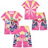 19849 Kids Boys Girls Animal Hospital Top Shorts Pajamas Sleepwear Sets