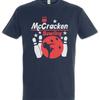 Mccracken Bowling T Shirt Gamer Gaming Kingpin Games Fun Symbol Logo Sign Bowl