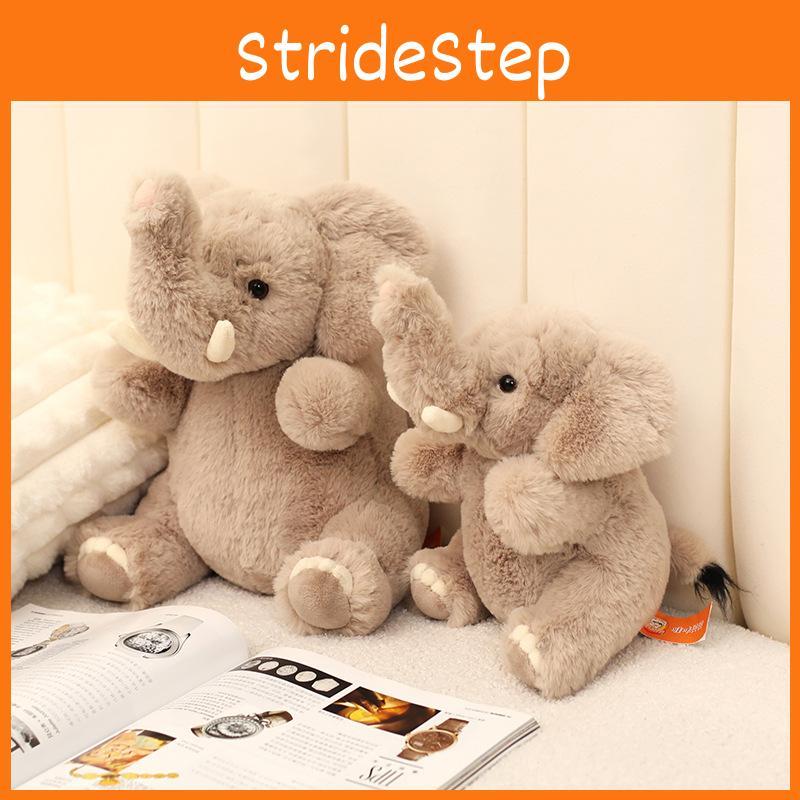 Plush Elephant Realistic Toy Cute Stuffed Animal Companion Ideal For Children Decoration And
