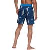 Adidas Letter Print Elastic Waist Flat Angle Swim Shorts Men Swim Shorts Blue FJ3908