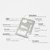11-in-1 Multifunctional Outdoor Camping Tool Card: Swiss Army Knife Card & Life-Saving Tool