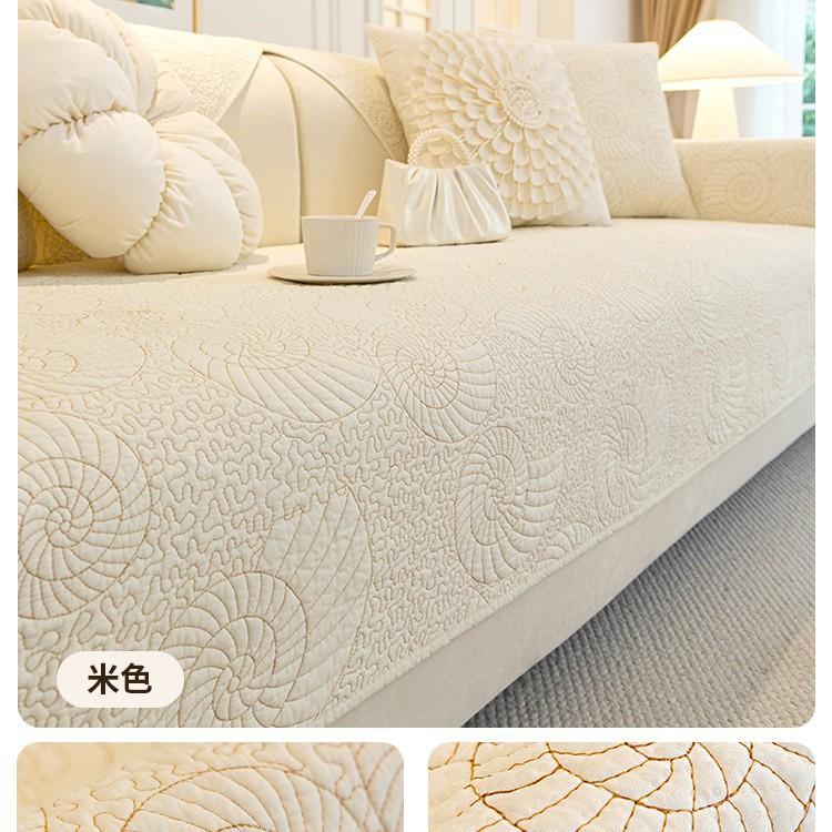 

Cotton Sofa Cushion Universal In All Seasons, Pure Cotton New Non-Slip Seat Cushion, Leather Sofa Cover, Backrest Towel Cover Cloth 70*70cm