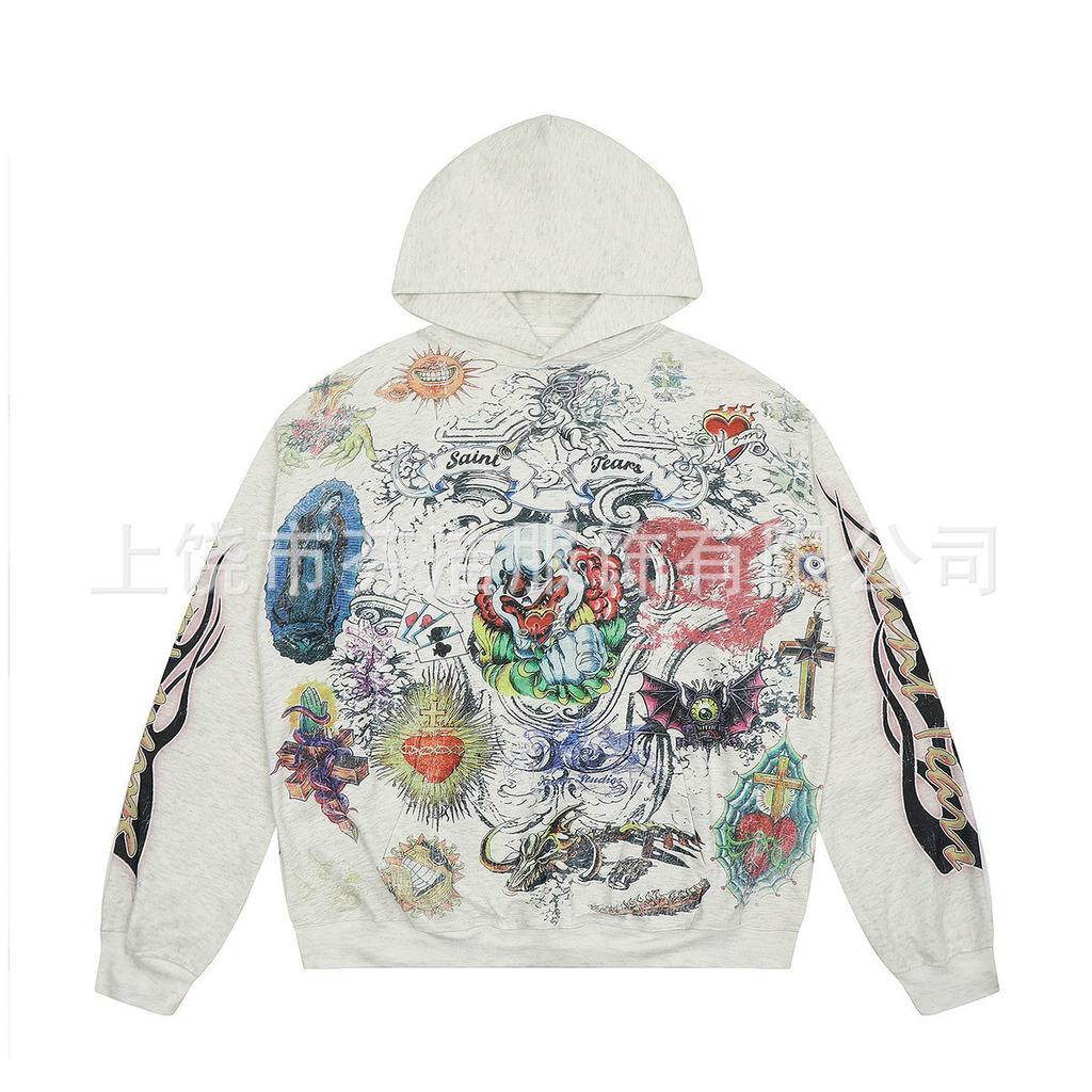 2025 Arnold French Men's Vintage Pattern 3D Printed Hoodie Unisex Casual