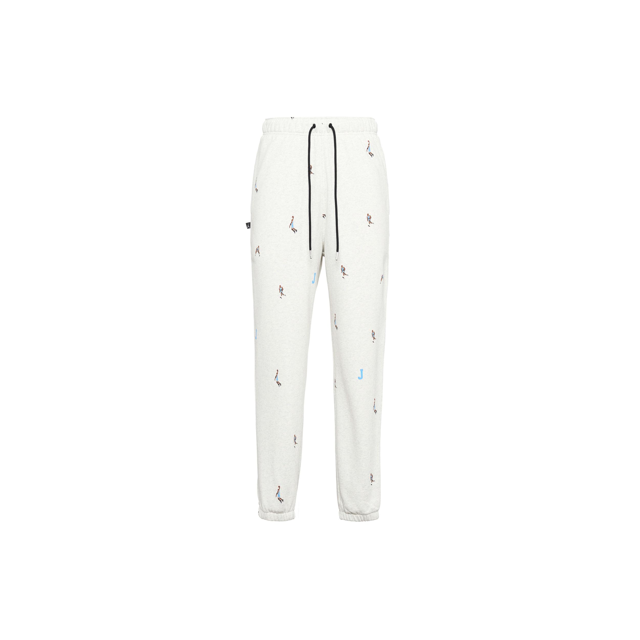 Jordan ESSENTIALS Knitted Sweatpants Men s Multicolor Moderate Cuffed Pants DH3520-141 M