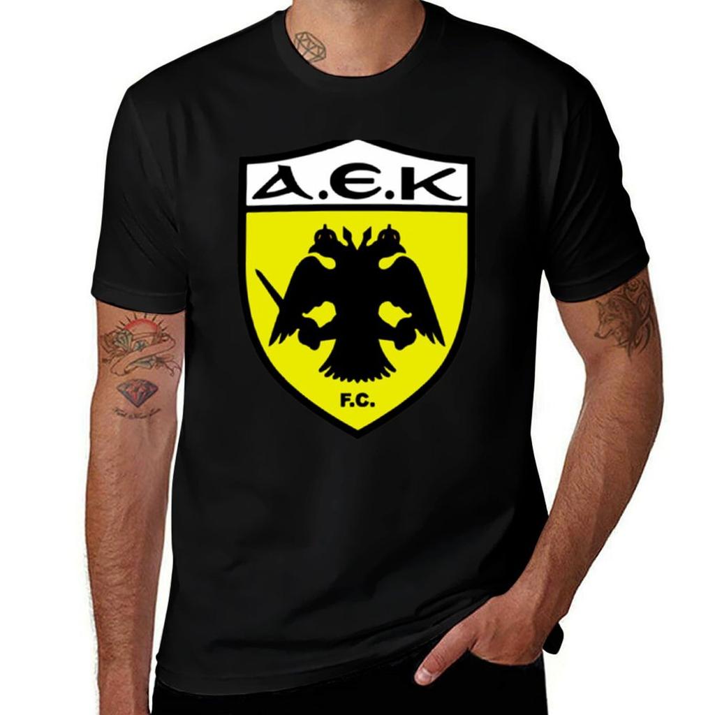 AEK Athens TShirt man t shirts graphic cotton t shirt pack TShirt