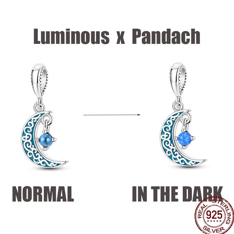 Luminous Firefly Star Moon Cherry Catcopper Pendant Beads 3Mm Diy For Women Exquisite Jewelry Making Gift