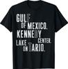 Golfo del Messico Kennedy Center Lago Ontario Maglietta