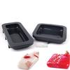 900ml 1000ml French Rectangle Square Shape Silicone Mousse Mold Fondant Jelly Pudding Ice Molds Fondant Mould DIY Bakery Tools