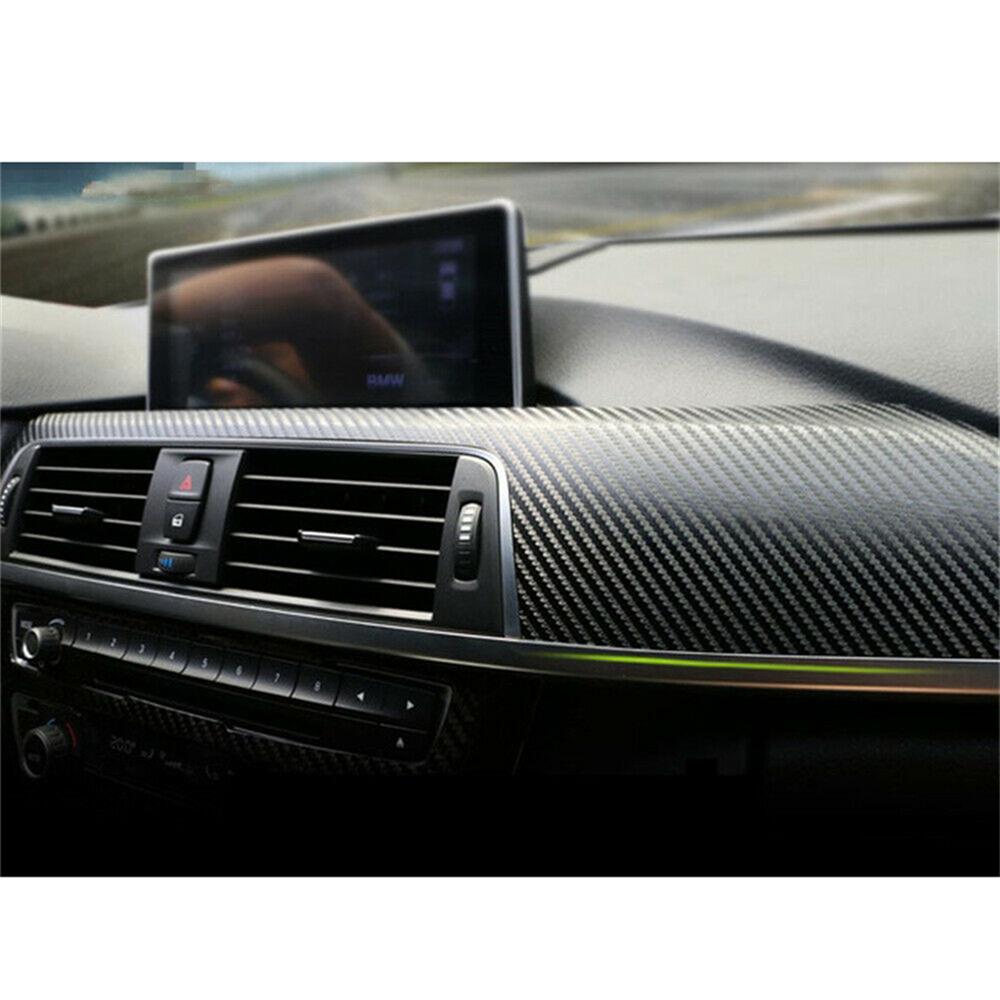 3D Ochranný polep z karbonových vláken na interiérové lišty pro BMW E90/92/93 05-12