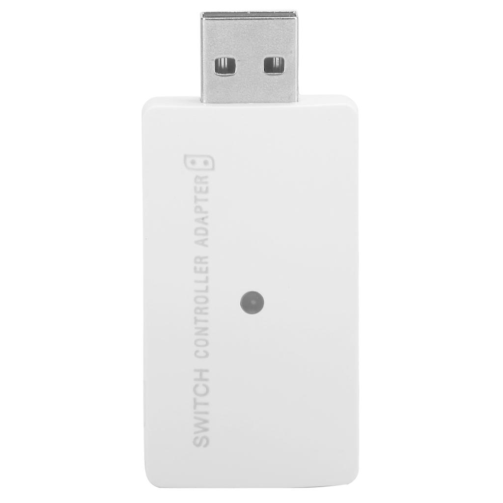Portable USB Wireless Bluetooth Controller Adapter Handle Converter for PS4 Switch Game ConsoleWhite