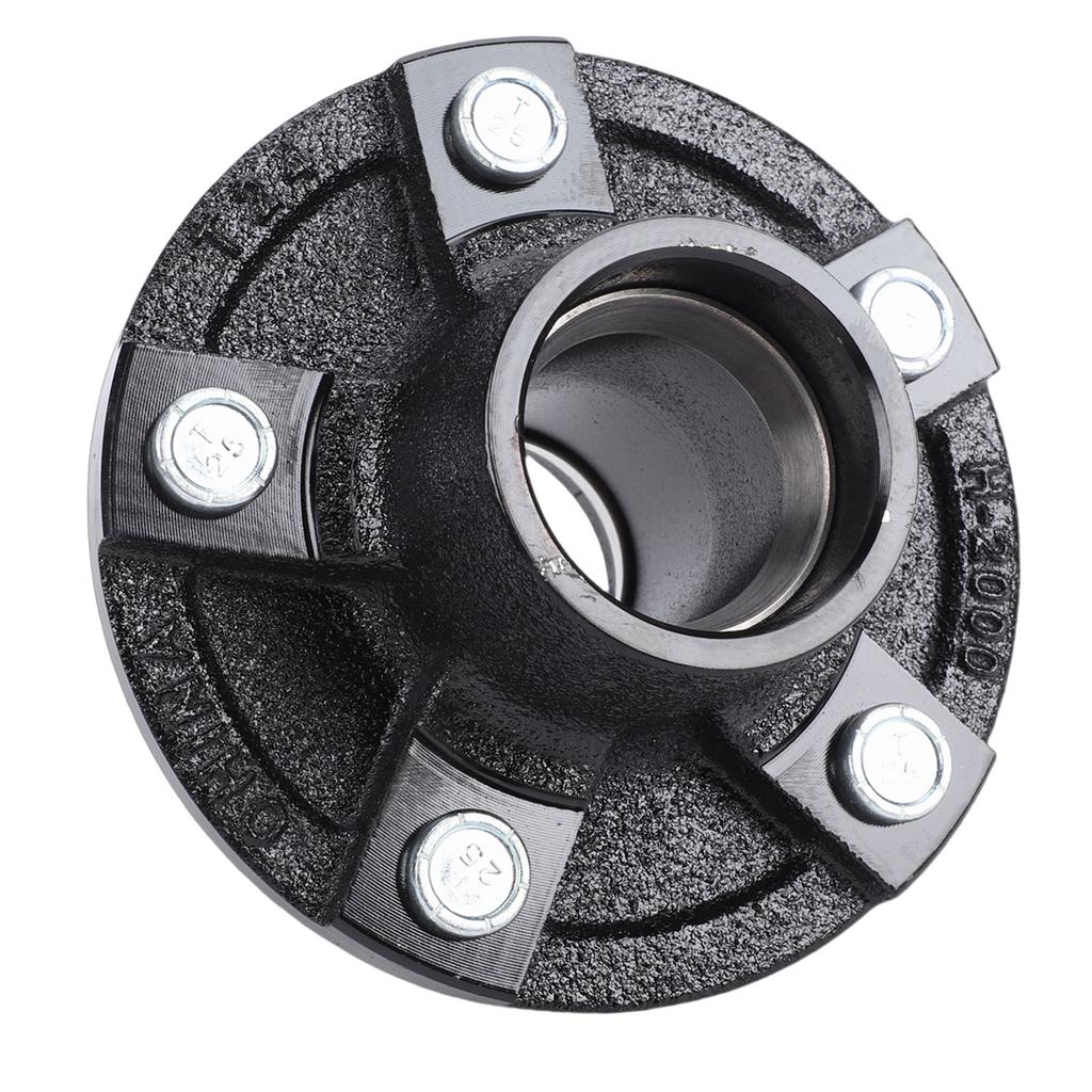 2 Sets 2000lb Trailer Axle Trailer Hub Kit 5 On 4.5in Bolt Circle Trailer Hub 5 Lug for 1in and 1 1 16in Trailer