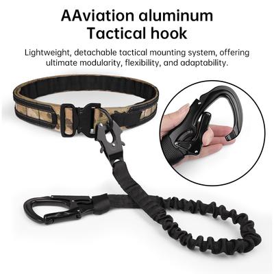 Tactical Lanyard Elastic Safety Belt Climbing Buckle Hanging Safety Rope Double End Hanging Buckle Quick Elastic Safety Rope
