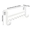 Space Saving Punch-Free Door Hook Traceless Design Storage Holder Bathroom Organizer Dormitory Use