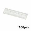 100pcs DIY Building Blocks Smooth Figure Bricks 1x4 Colorful Educational Ceramic Flat Tile Blocks Compatible 2431 Creative Toys